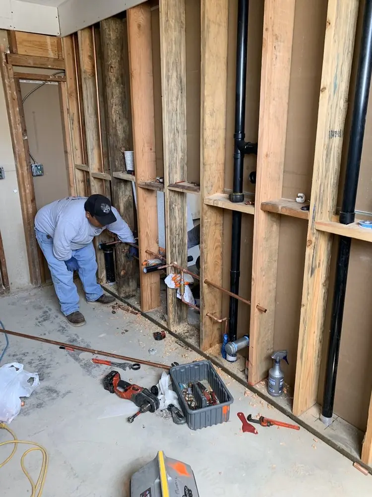 Commercial rough-in plumbing for Gas Line Repair in Coral Shores